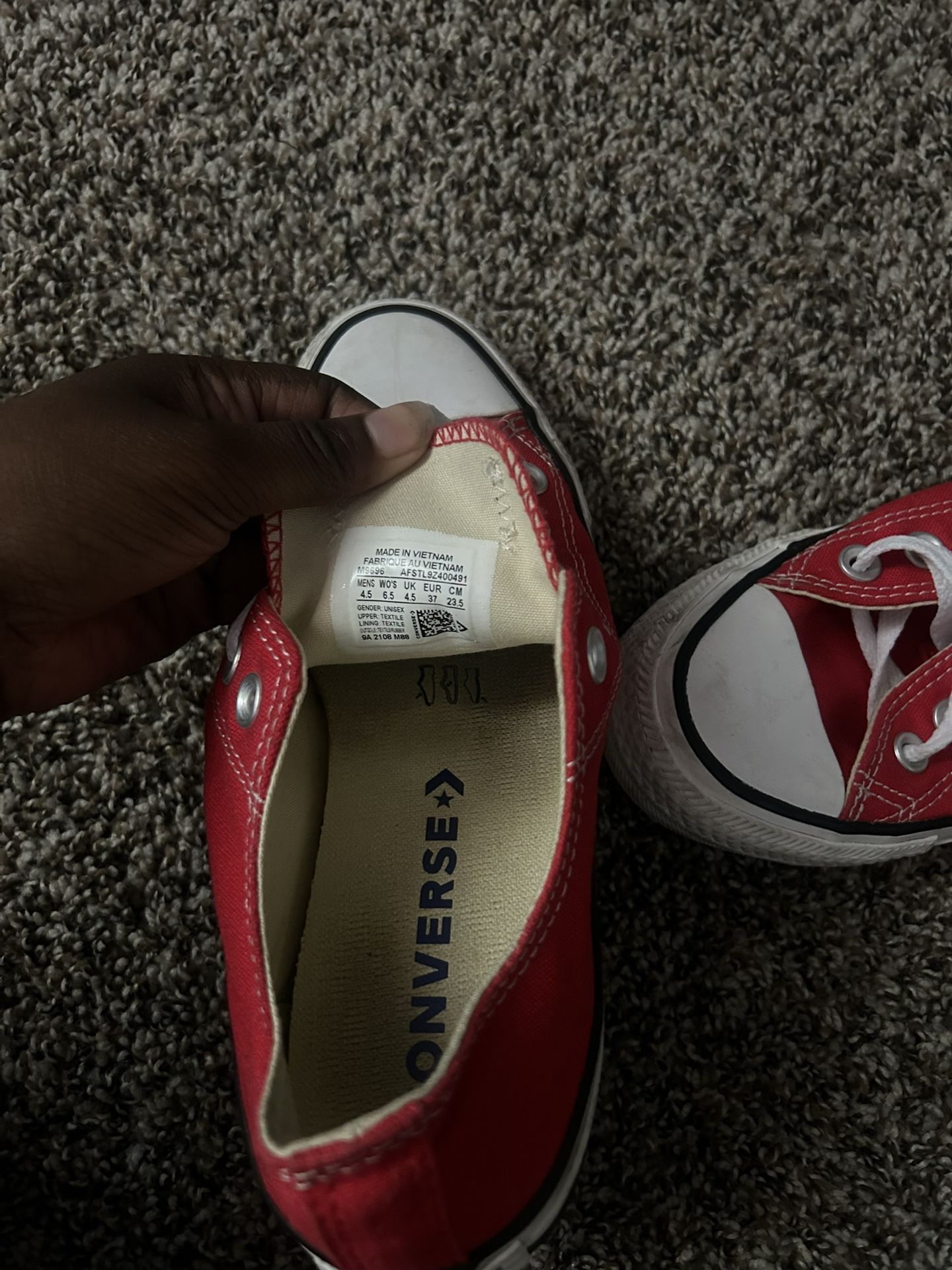 Red Converse