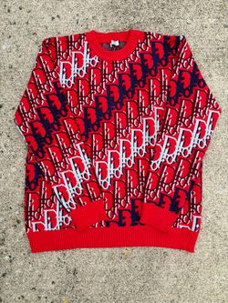 Dior Oblique Monogram Knit Sweater size 2XL