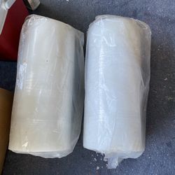 Plastic wrap two reels