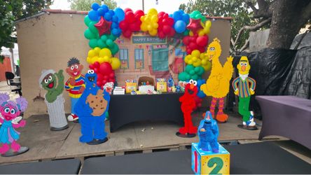 Sesame Street props