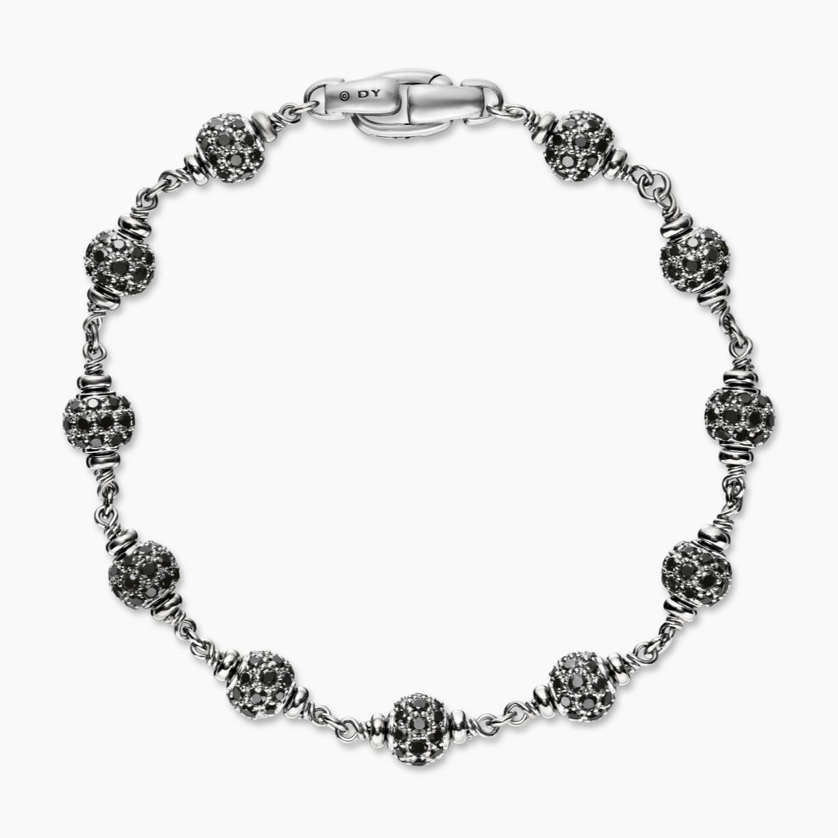 David Yurman Diamond Bead Bracelet