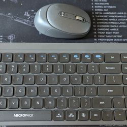 MicroPack Wireless Keyboard & Mouse set.