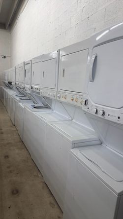 Stakable washer and dryer refurbished