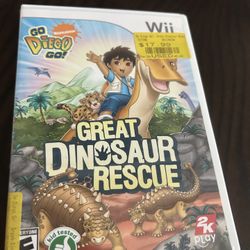 Go, Diego, Go Great Dinosaur Rescue (Nintendo Wii, 2008) 
