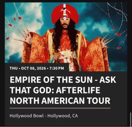 Empire Of The Sun Tour