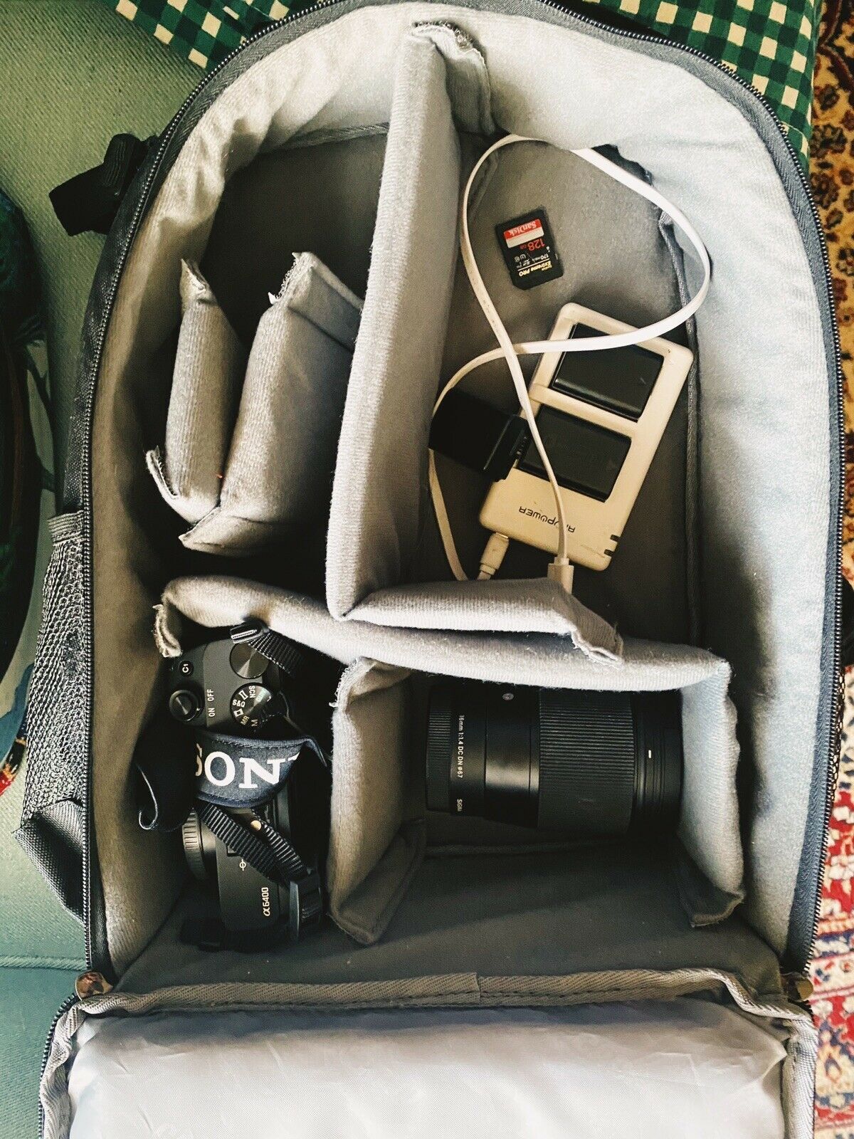 Sony Alpha A6400 24.2 MP Digital Mirrorless Camera Black Personal Kit ! Shipping Out With Fedex