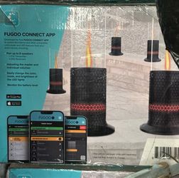 Fugoo Inferno Outdoor Speaker with LED Flame