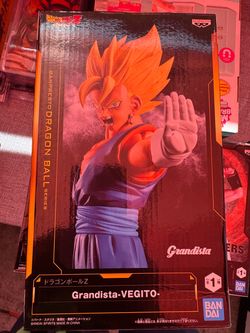 NEW-Banpresto Grandista Dragon Ball Z Vegito Figure Anime Super Saiyan Japan