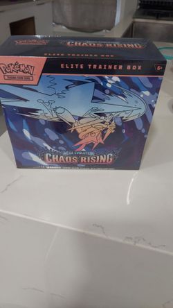 Pokémon TCG Mega Evolution Chaos Rising Elite Trainer Box