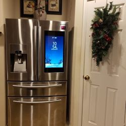 Refrigerator Smart Tv Stainless Steel Delivery Available 