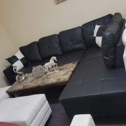 Sectional Color Negro 
