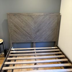 Wooden Bed Frame - Queen