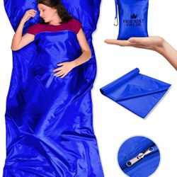 Sleeping Bag Liner — Ultralight Polyester or Cold Weather Microfiber 