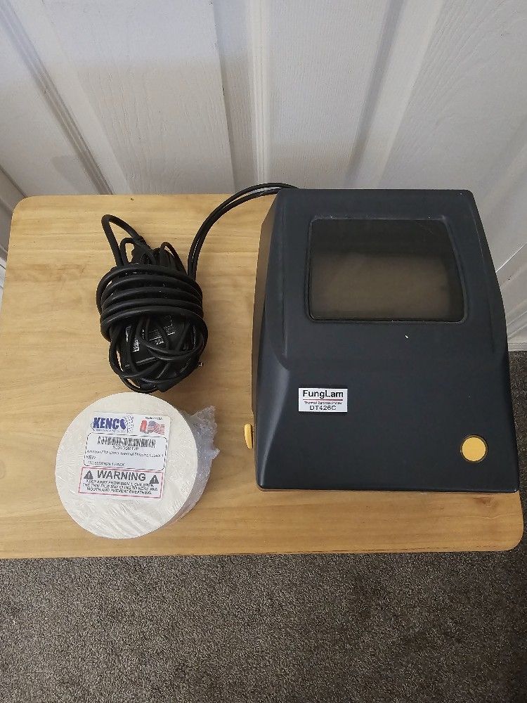 FungLam Thermal Barcode Printer DT426C With Labels