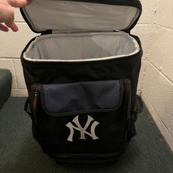 New York Yankees Rolling Backpack Cooler