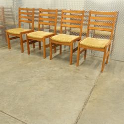 Vintage Danish Dining Chair Set