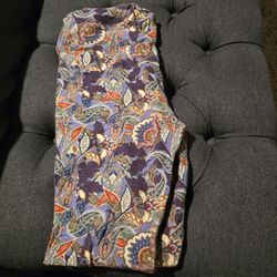 Lularoe Paisley Leggings OS 