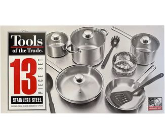 Stainless Steel 13 Piece