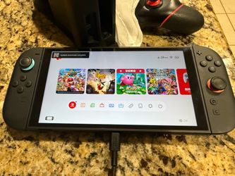 Nintendo switch 2 with two games