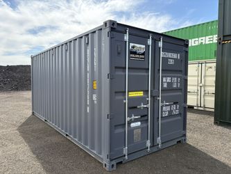 20 FOOT NEW 1-TRIP CONTAINER STD SHED,STORAGE,SHIPPING,CONEX