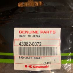 07 Kawasaki Ninja  Break Pads 
