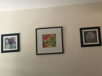 Three wall pictures