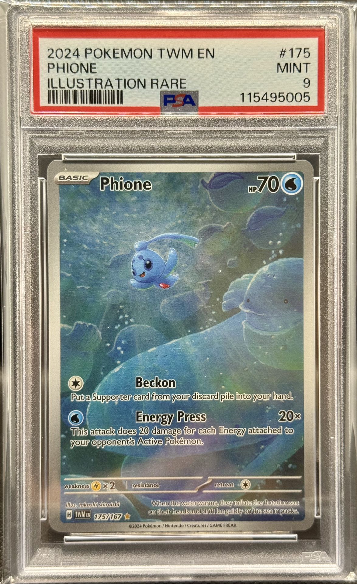 Phione 175 PSA 9