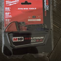 Milwaukee M18 Redlithium Extended Capacity Battery Pack - $100 OBO