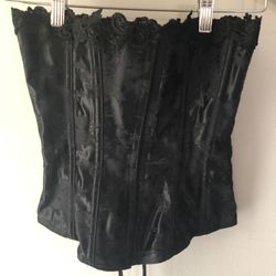 Victoria’s Secret black corset, small