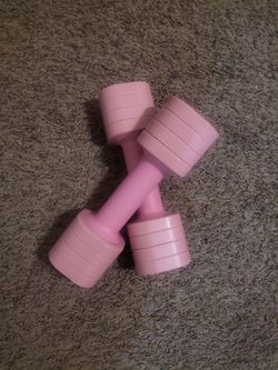 Pink Weights: Adjustable Dumbbell