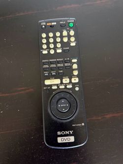 Original OEM Sony RMT-D102A DVD Remote Control - Tested, Works