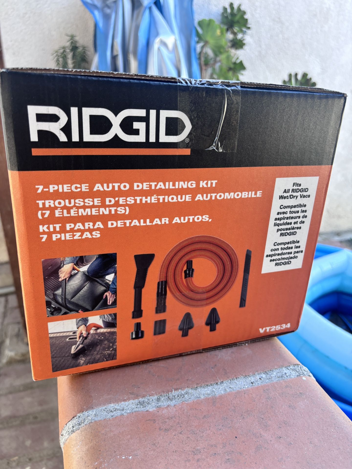 RIDGID Auto Detailing kit