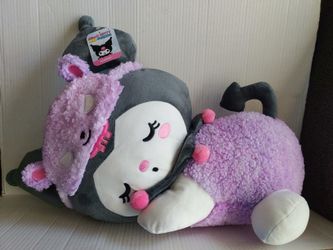 Sleeping Kuromi 20 inch Big Plush Hello Kitty And Friends Sanrio New With Tag