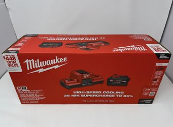 Milwaukee M18 Dual Bay Super Charger & M18 8.0 Forge Battery Kit