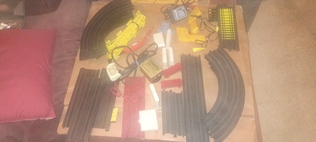 Vintage Tyco Lot Of 2 Different Slot Car Racing Tracks