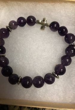 Amethyst bracelet