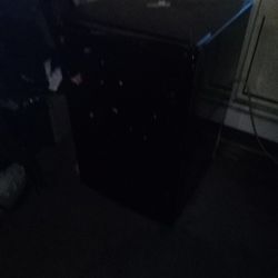 Black Small Refrigerator