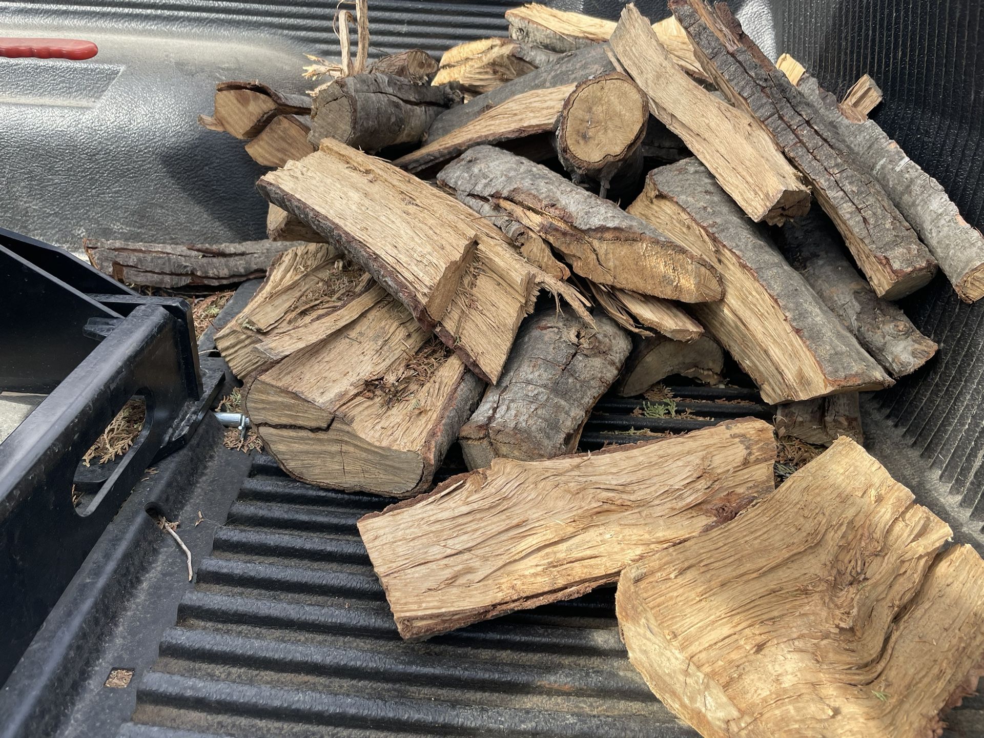 Pile Of Firewood Redwood Oak Wood