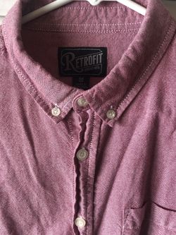 Retro Fit - Short Sleeve Button Down (M)