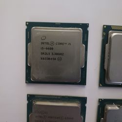 Intel Core i5 - Core i3 - Pentium CPUs