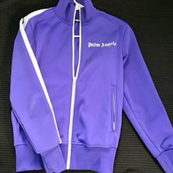 Palm Angels Purple Track Jacket