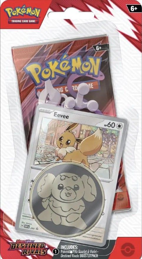 Pokemon Destined Rivals Checklane Blister EEVEE