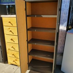 New 2 Door Shelving Storage Pantry Cabinet Available In Other Colors Come Visit Our Store In Paramount 