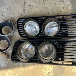 BMW E28 Headlight + Grill