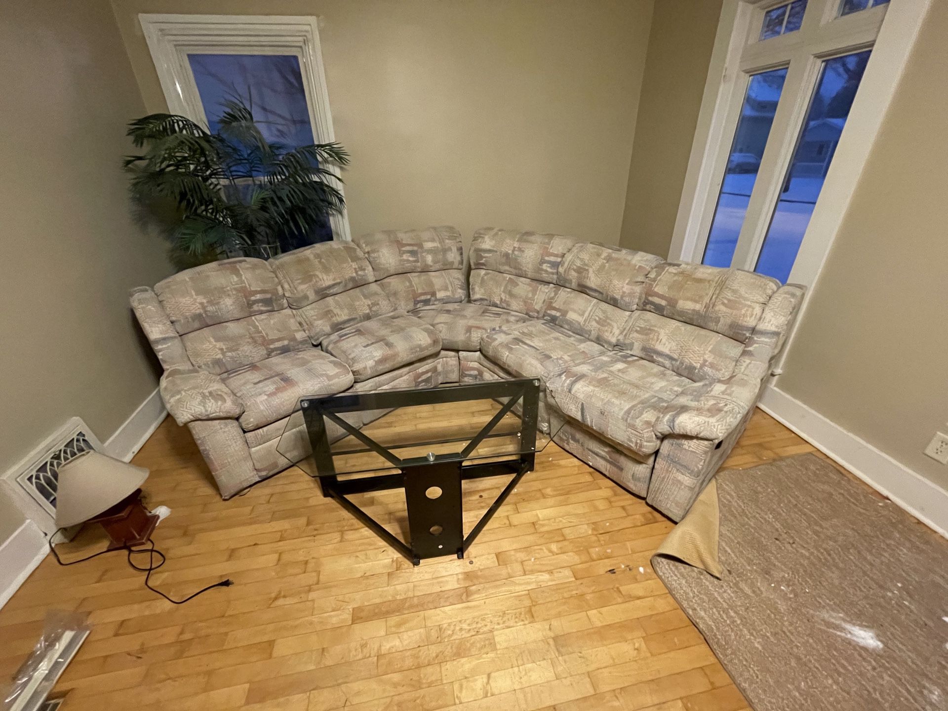 FREE couch and TV Stand