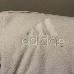 Adidas Cream Hoodie Size S