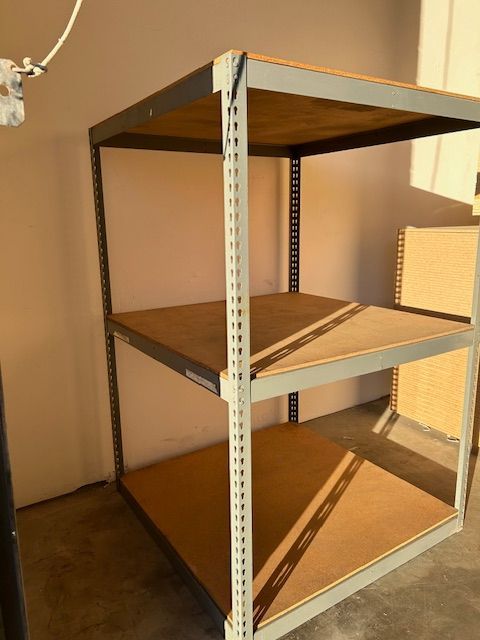Industrial Racks 48 in W x 48 in D Used Heavy Duty 3 Tier Storage Shelving Stronger Than Homedepot Lowes And Costco Delivery Available