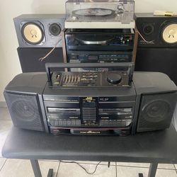 🔥 VINTAGE 80s JVC PC-V88 BOOMBOX – CLASSIC HIP-HOP STREET BEAST, $89! 🔥