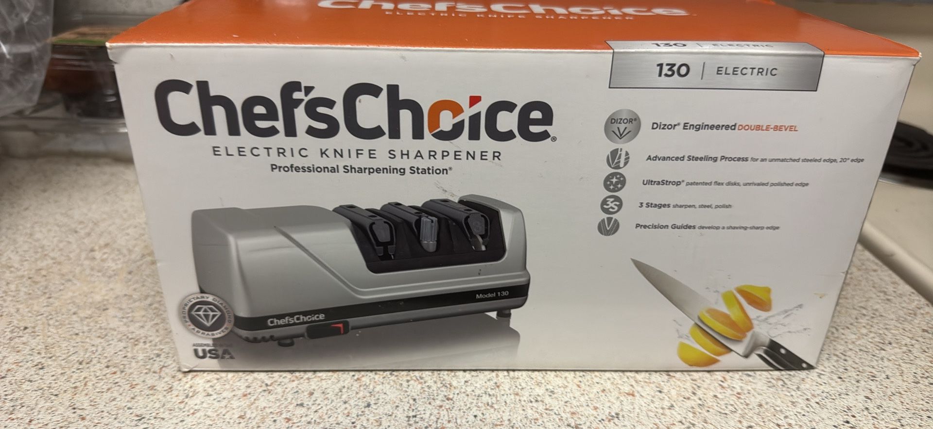 Chef’s choice electric knife sharpener