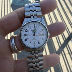 Seiko SQ Railroad Quartz Watch